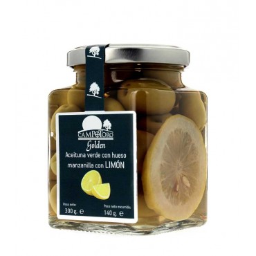 Aceituna manzanilla con limón