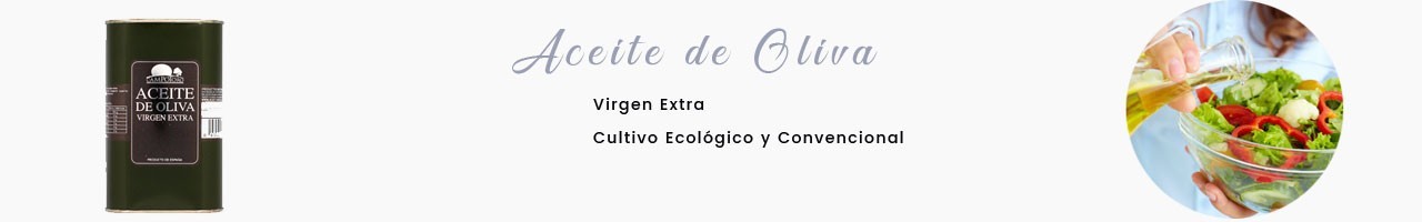Aceite de Oliva Virgen Extra de producción convencional y ecológica